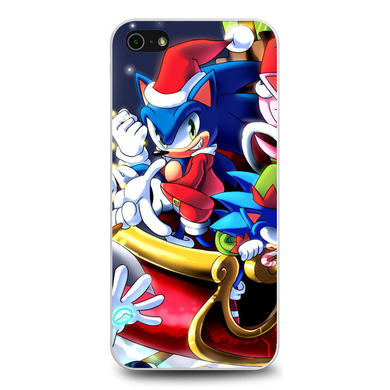 Sonic The Hedgehog Christmas iPhone 5/5S/SE Case