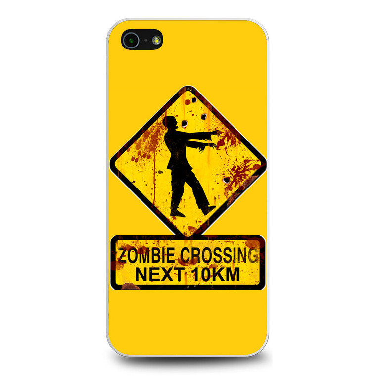 Zombie Crossing iPhone 5/5S/SE Case