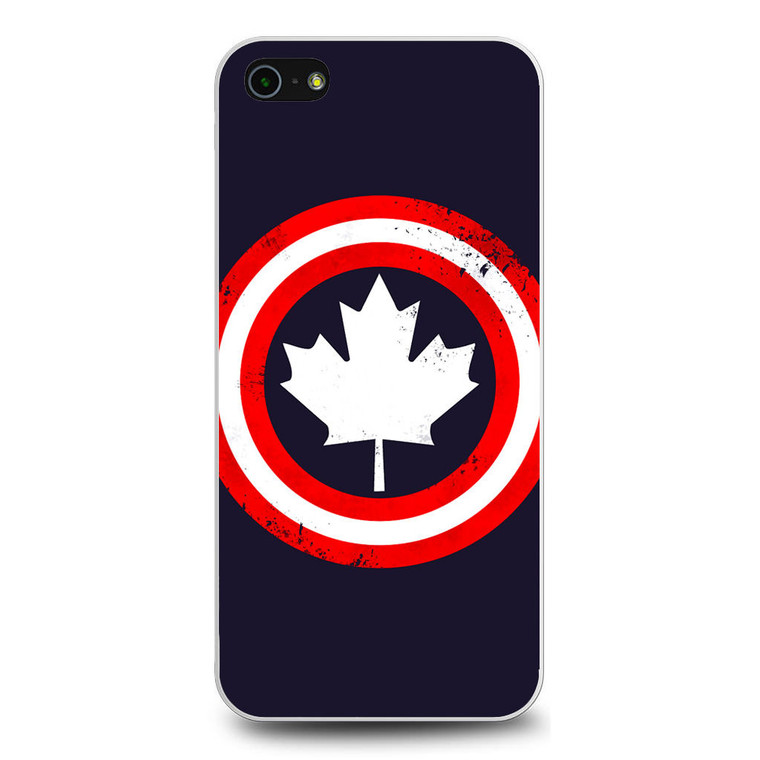 Captain Canada iPhone 5/5S/SE Case