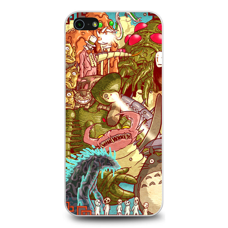 Myazaki's Monsters iPhone 5/5S/SE Case