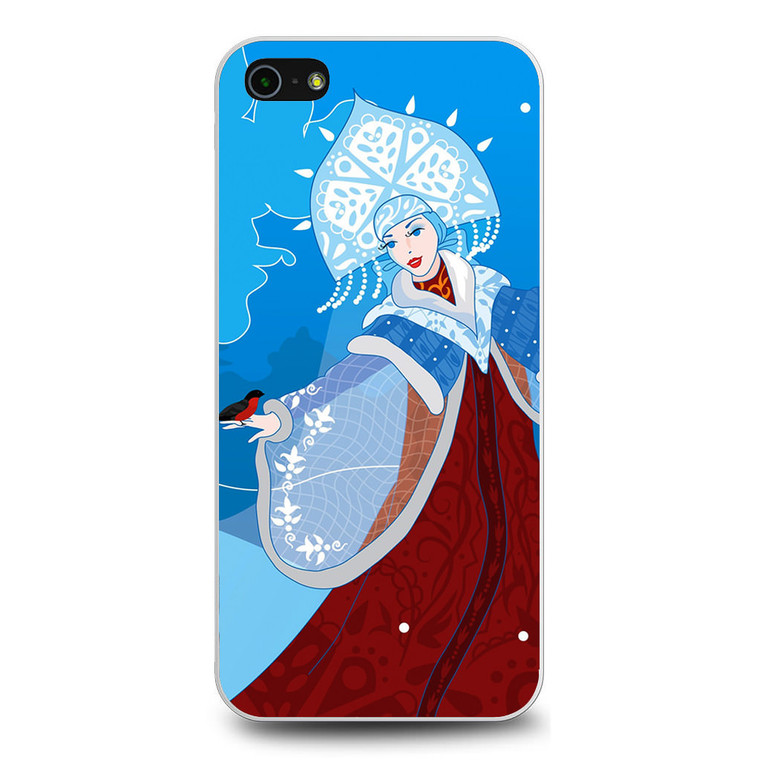 Russian Snow Maiden iPhone 5/5S/SE Case