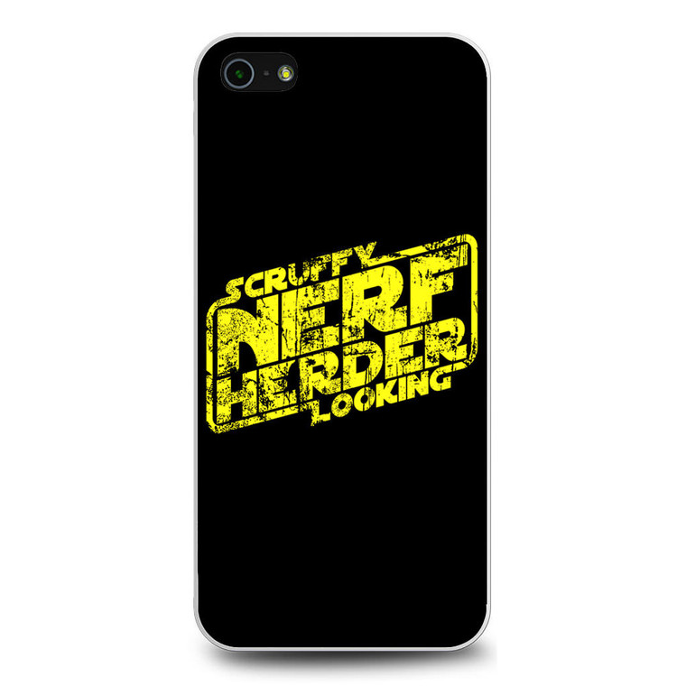 Scruffy Nerf Hedder Looking iPhone 5/5S/SE Case