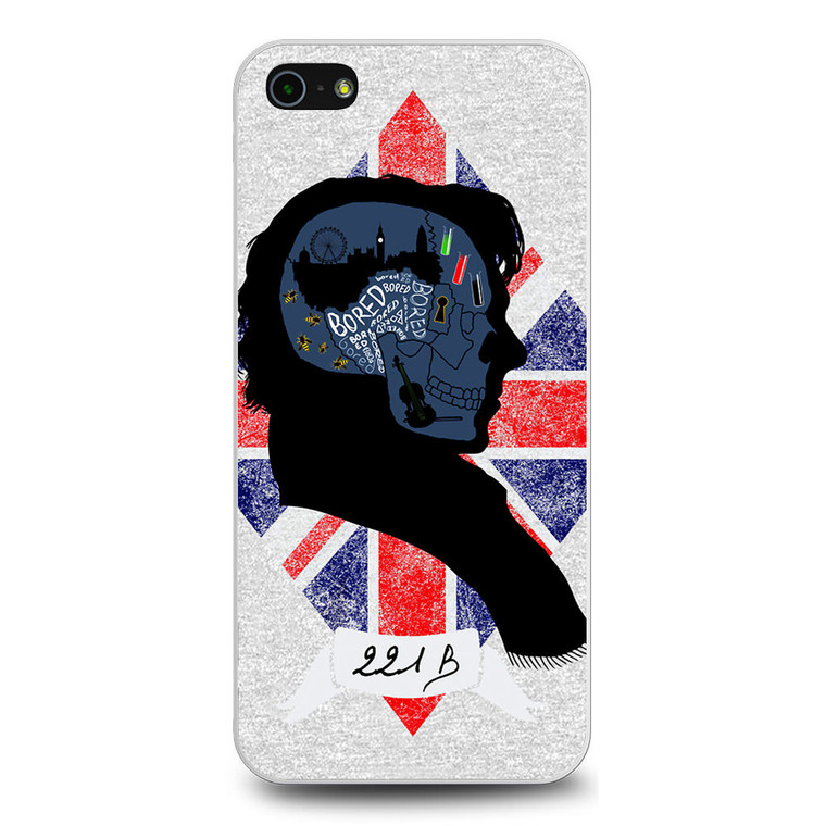 Sherlock Mind iPhone 5/5S/SE Case