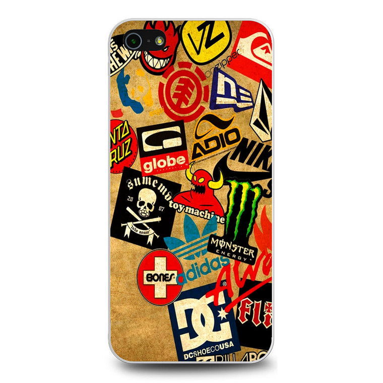 Skateboard Brand iPhone 5/5S/SE Case