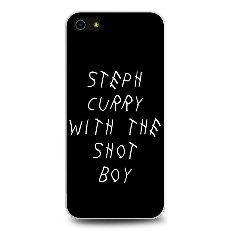Stephen Curry Drake Shot iPhone 5/5S/SE Case
