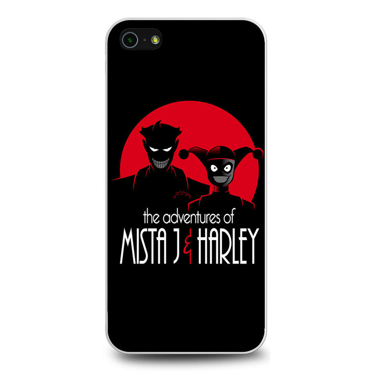 The Adventures of Mista J and Harley Quinn iPhone 5/5S/SE Case