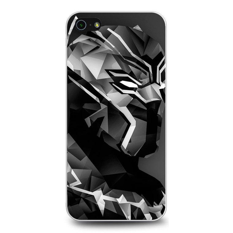 Black Panther Digital Art iPhone 5/5S/SE Case