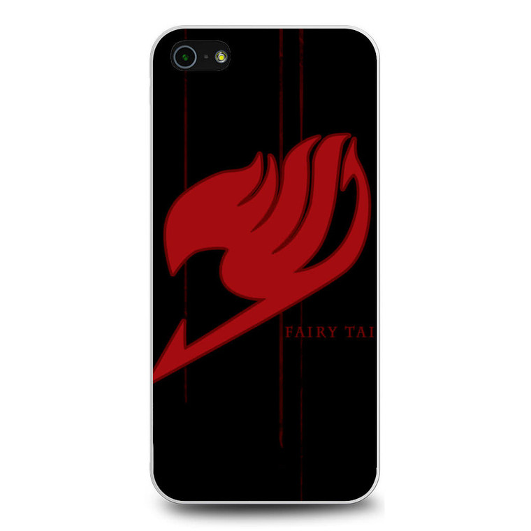 Fairy Tail Logo Red1 iPhone 5/5S/SE Case