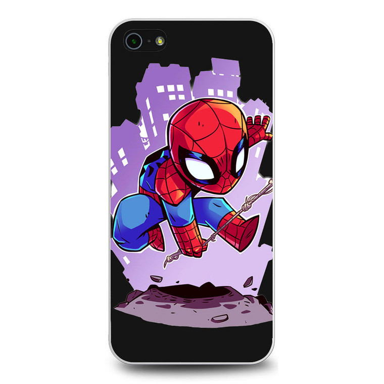 Spiderman Chibi Minimalism iPhone 5/5S/SE Case