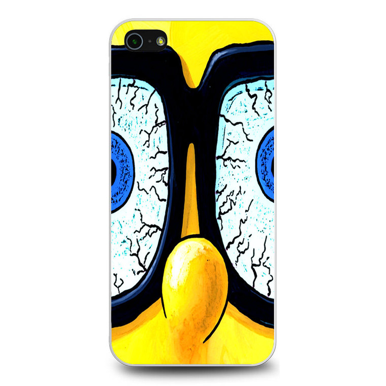 Spongebob Squarepants Glasses iPhone 5/5S/SE Case