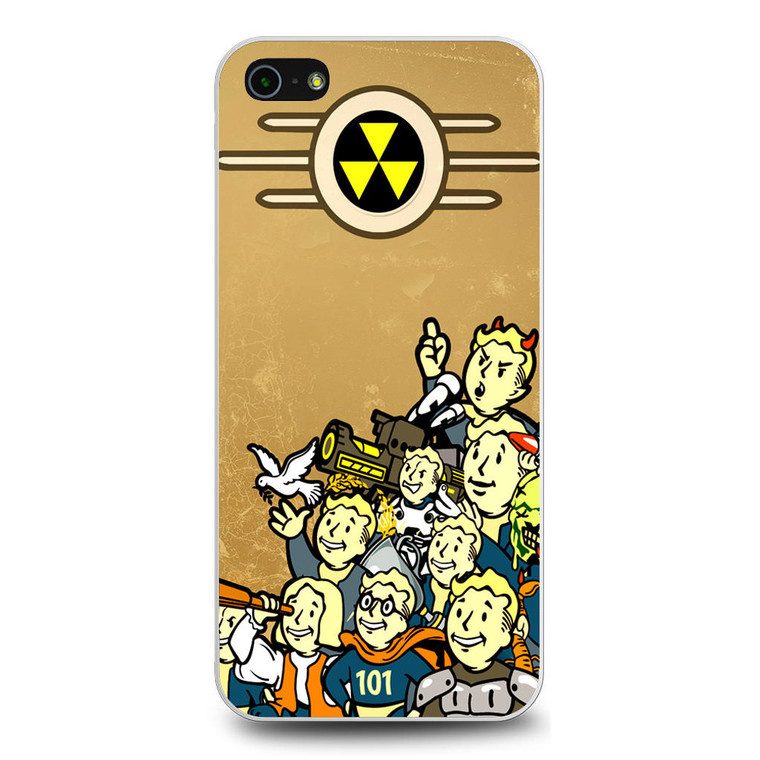 Vault Boy Perks Fallout iPhone 5/5S/SE Case