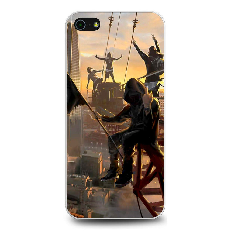 Watch Dogs 2 Concept Art iPhone 5/5S/SE Case