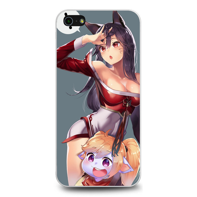 Ahri And Poppy League Of Legends iPhone 5/5S/SE Case