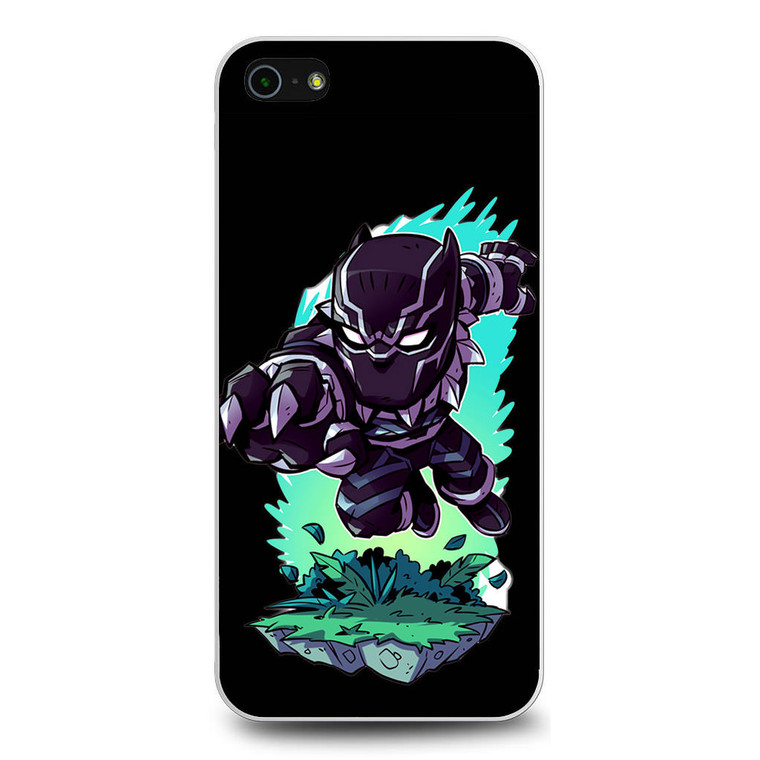 Black Panther Chibi iPhone 5/5S/SE Case