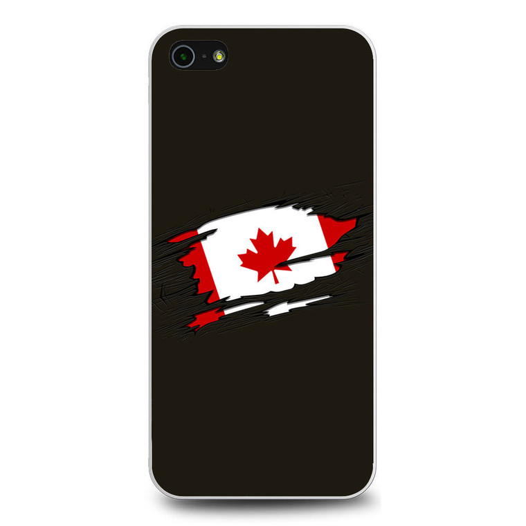 Canadian Flag iPhone 5/5S/SE Case