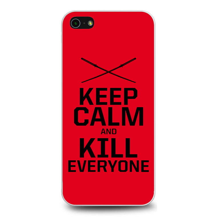 Deadpool Quote iPhone 5/5S/SE Case