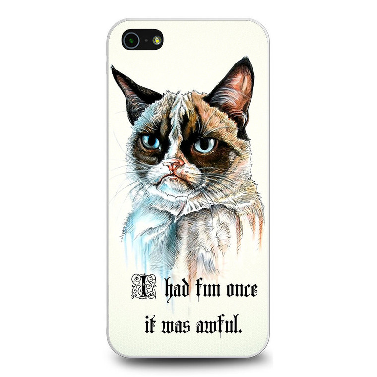 Grumpy Cat iPhone 5/5S/SE Case