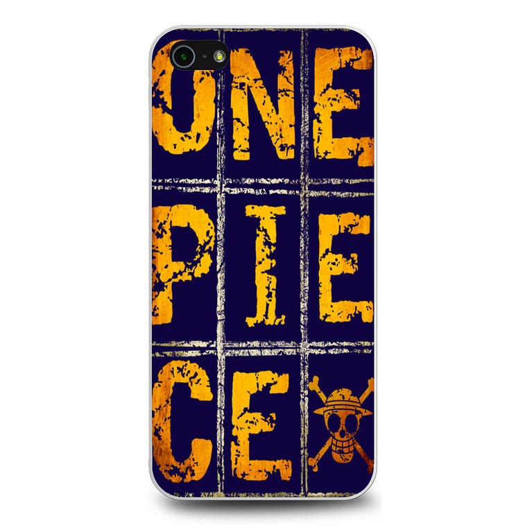 One Piece Word iPhone 5/5S/SE Case