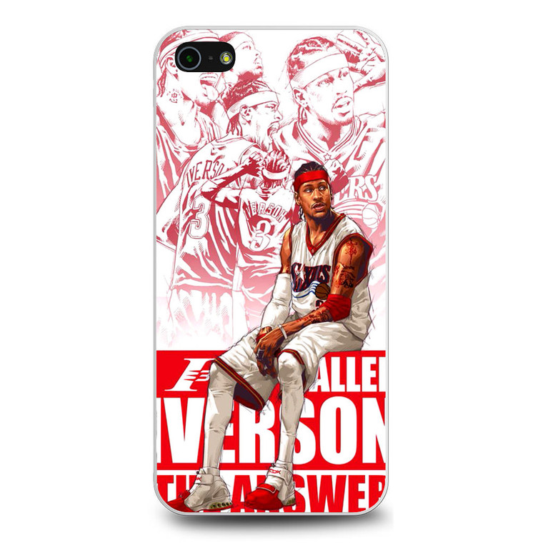 The Answer Allen Iverson iPhone 5/5S/SE Case