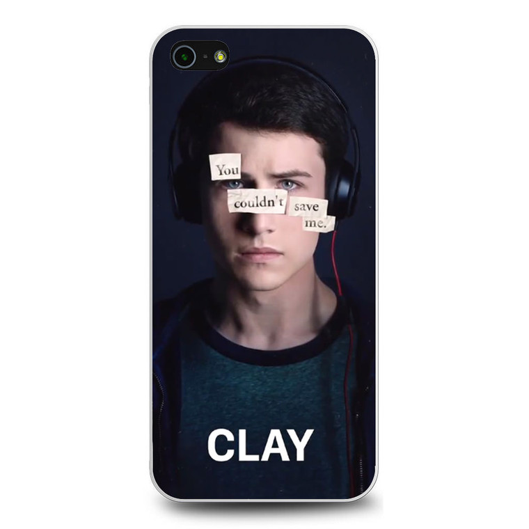 13 Reasons Why Clay iPhone 5/5S/SE Case