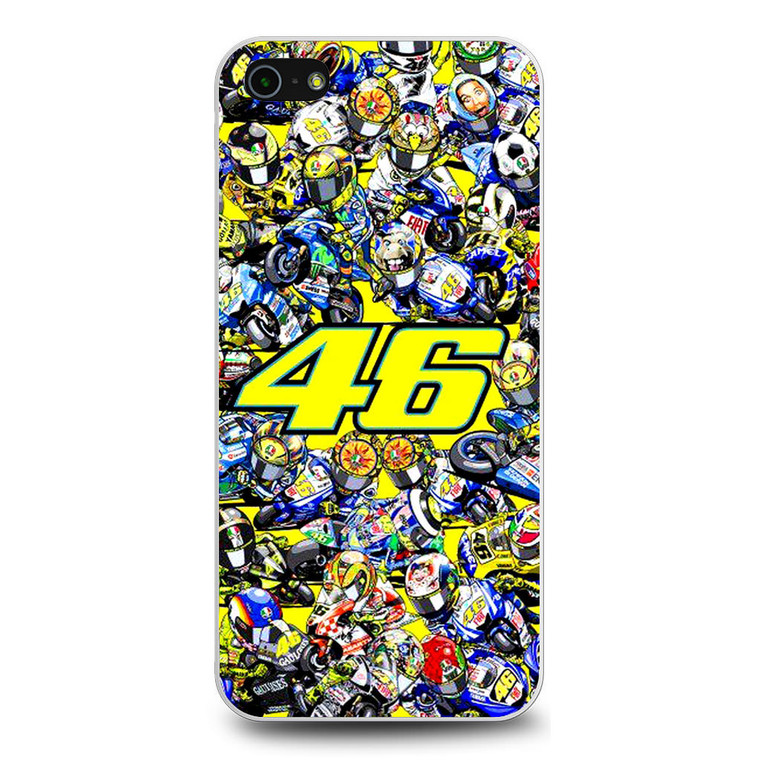 46 Valentino Rossi The Doctor iPhone 5/5S/SE Case