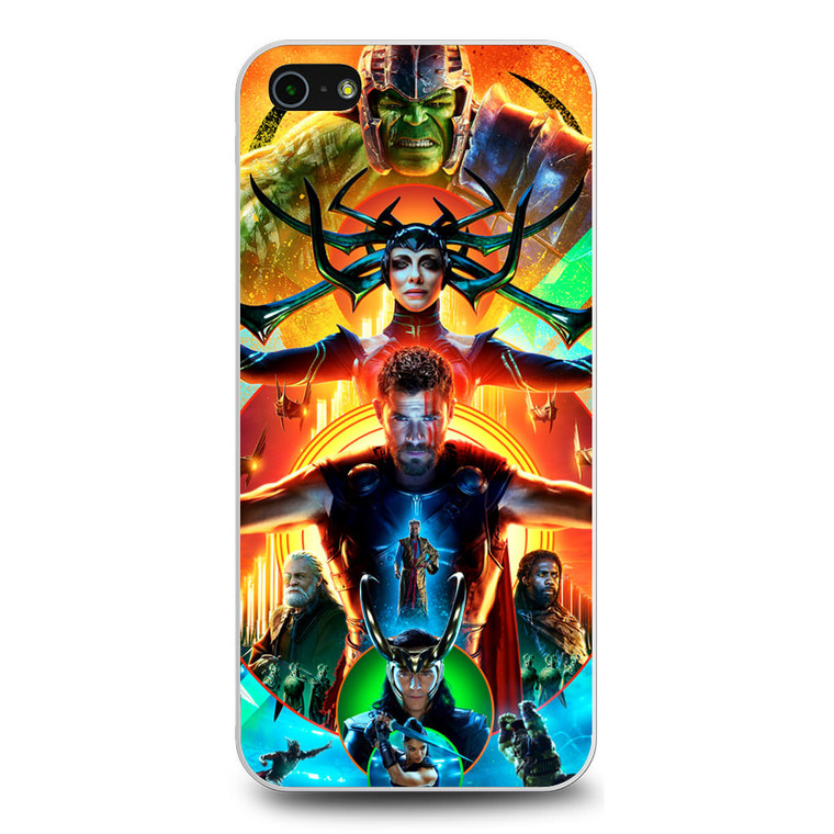 Hulk Hela Thor In Thor Ragnarok iPhone 5/5S/SE Case