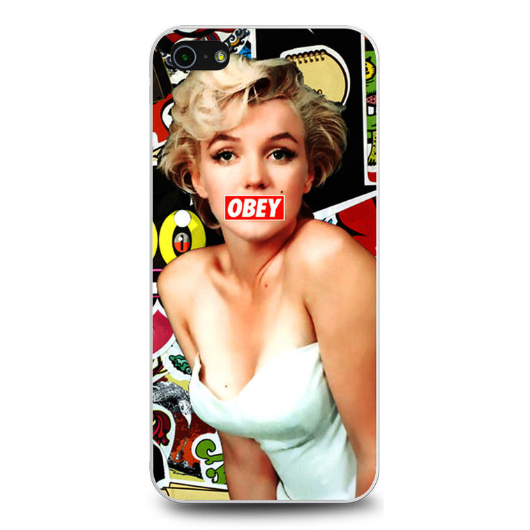 Marilyn Monroe Obey iPhone 5/5S/SE Case