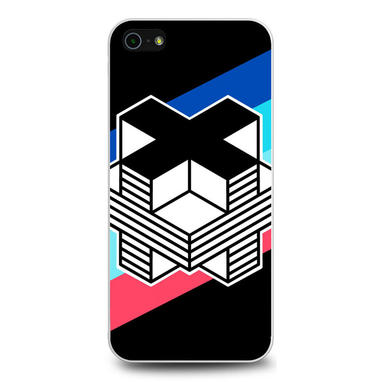 Pink Dolphin Cube iPhone 5/5S/SE Case