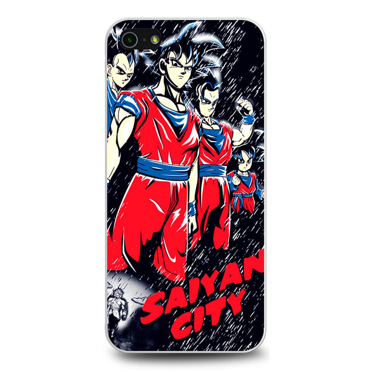 Saiyan City iPhone 5/5S/SE Case