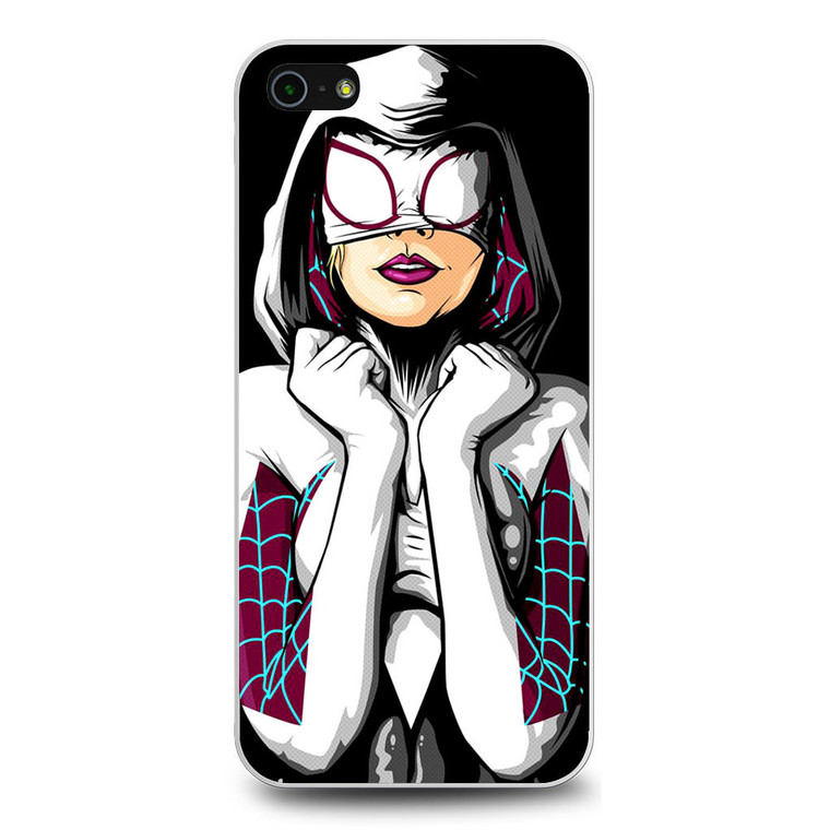 Spidey Gwen iPhone 5/5S/SE Case