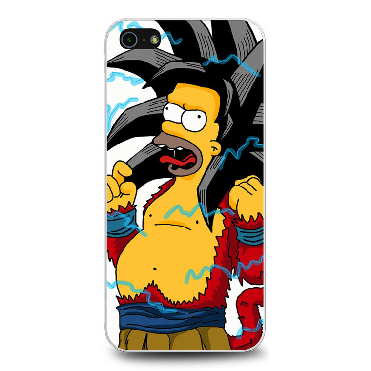 Super Saiyan Homer iPhone 5/5S/SE Case