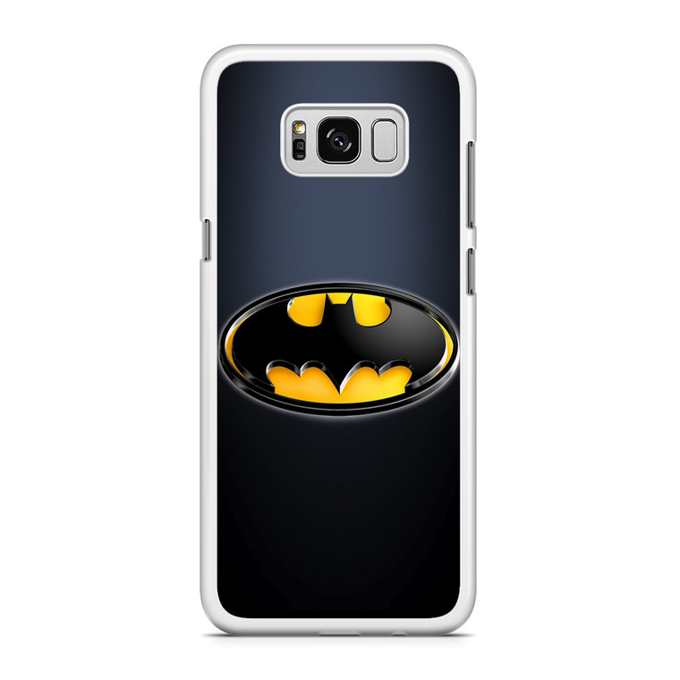 Batman Black Logo Samsung Galaxy S8 Case