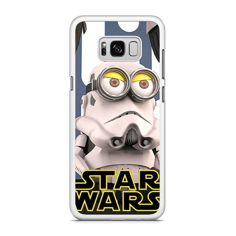 Minion Star Wars Stormtrooper Samsung Galaxy S8 Case