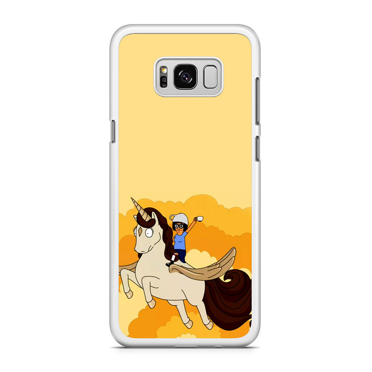 Tina Belcher and Unicorn Samsung Galaxy S8 Case