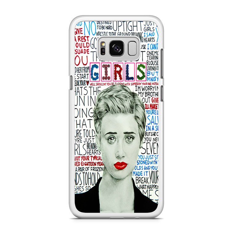 The 1975 Girls Lyric Samsung Galaxy S8 Case