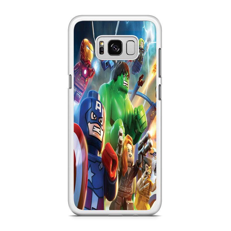 Marvel Superhero Lego Samsung Galaxy S8 Case