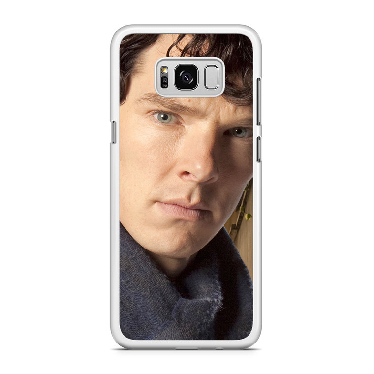 BBC Sherlock Benedict Cumberbatch Hipster Samsung Galaxy S8 Case