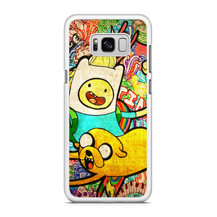 Cartoon Network Adventure Time Jake and Finn Samsung Galaxy S8 Case
