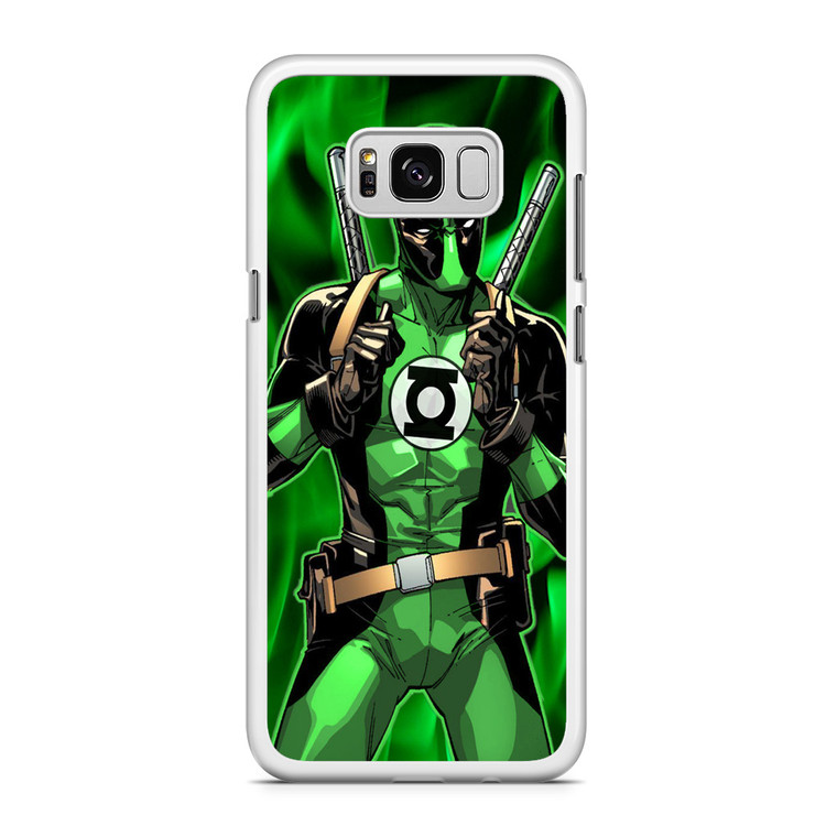 Deadpool Green Latern Custom Samsung Galaxy S8 Case