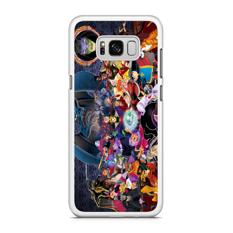 Disney All Villians Characters Samsung Galaxy S8 Case