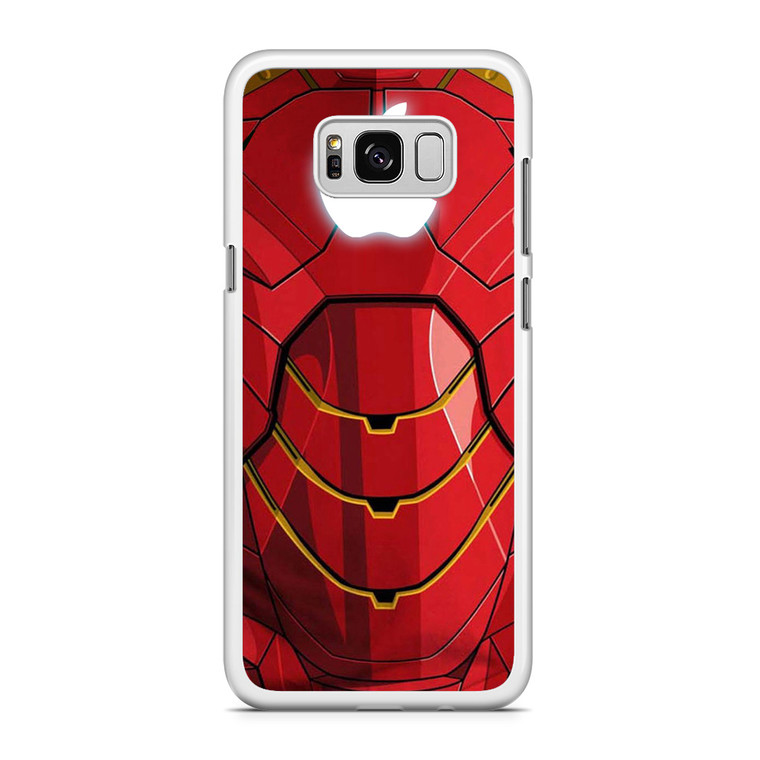 Iron man apple logo Samsung Galaxy S8 Case