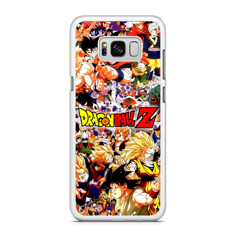 Dragon Ball Z All Characters Samsung Galaxy S8 Case