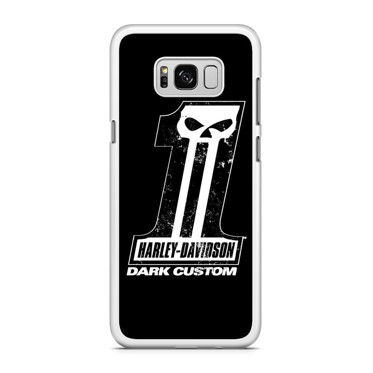 Harley Davidson Dark Custom Samsung Galaxy S8 Case