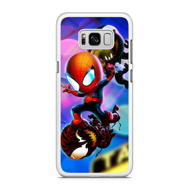 Baby Carnage Venom and Spiderman Samsung Galaxy S8 Case