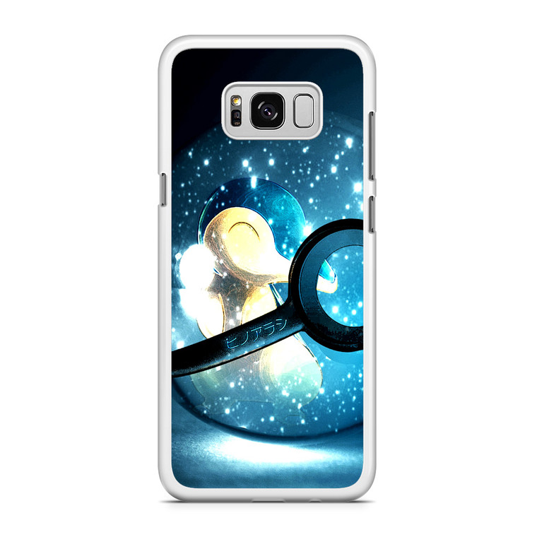 Cyndaquil in Pokeball Samsung Galaxy S8 Case