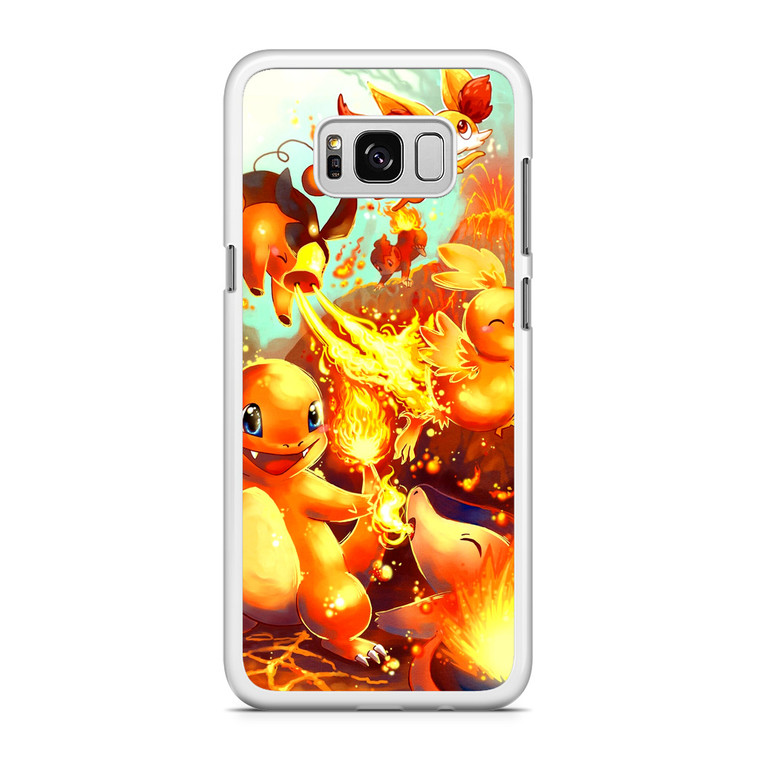 Pokemon Fire Starter Samsung Galaxy S8 Case