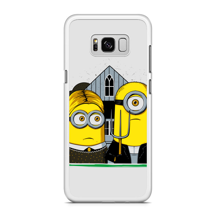 American Ghotic Minions Samsung Galaxy S8 Case