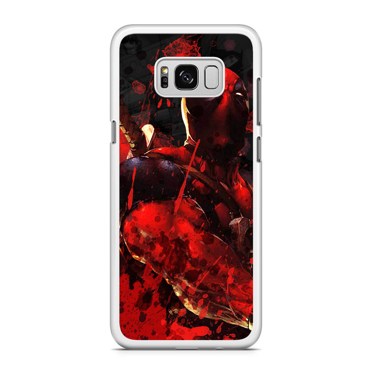 Comics Deadpool Splash Samsung Galaxy S8 Case