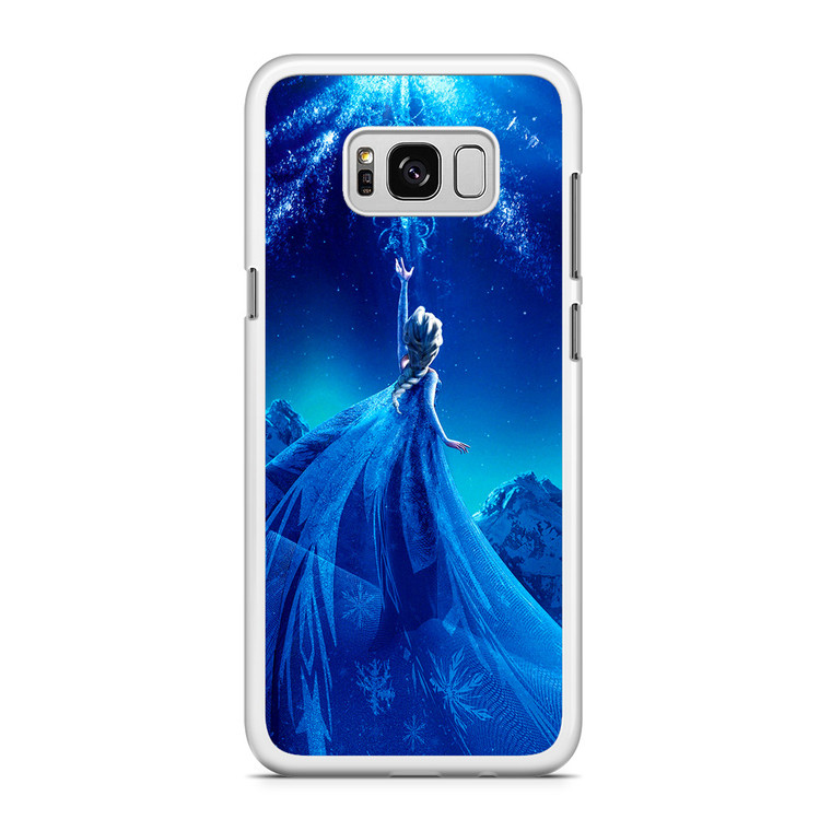 Elsa Frozen Queen Disney Illustration Samsung Galaxy S8 Case