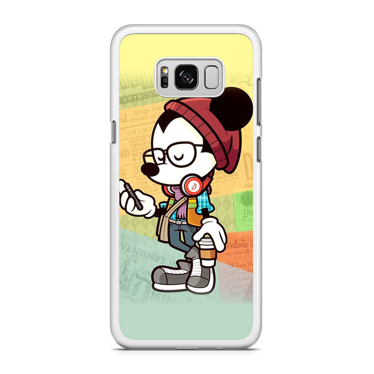 Hipster Mickey Mouse Samsung Galaxy S8 Case